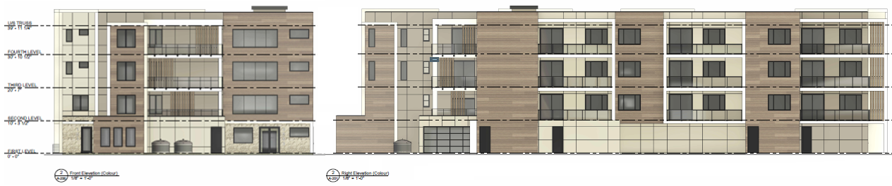 Lakeshore Road building elevations