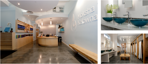 Moksha Yoga interiors